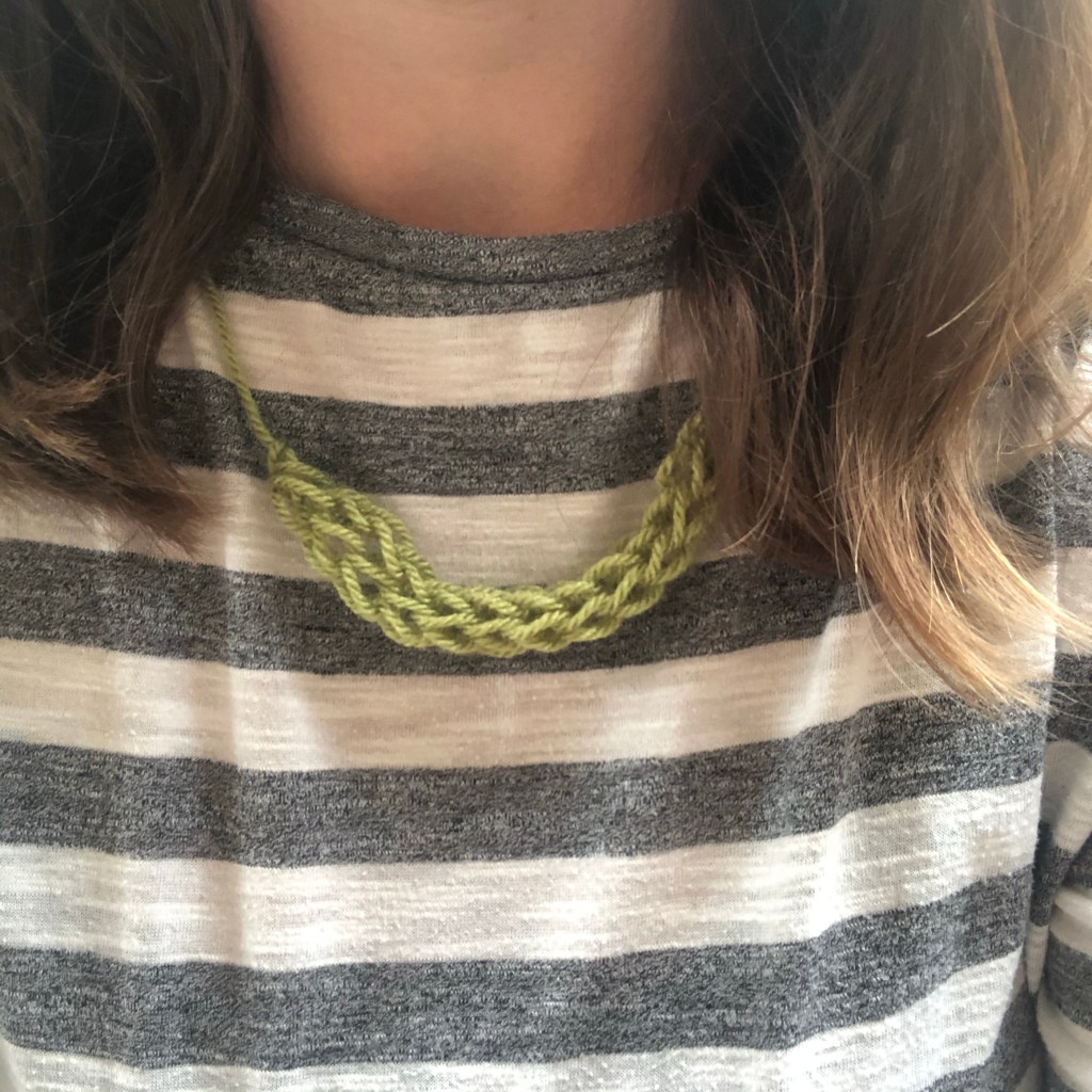 Toilet Roll Knitting